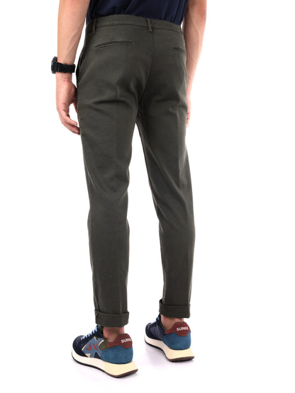 PANTALONE BIRILLO FB DA UOMO VERDE MILITARE