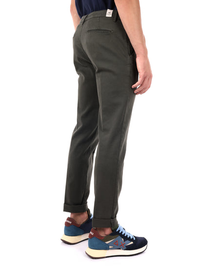 PANTALONE BIRILLO FB DA UOMO VERDE MILITARE