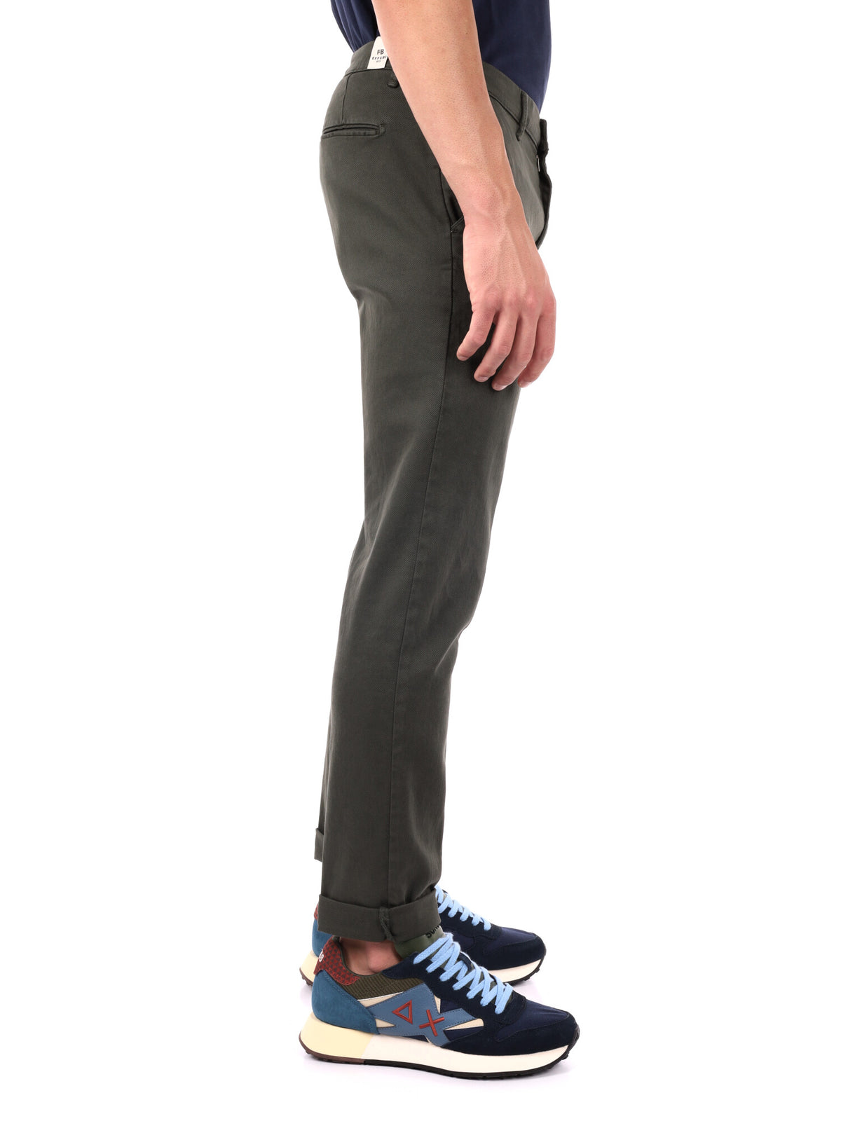 Fb pantalone da uomo verde militare