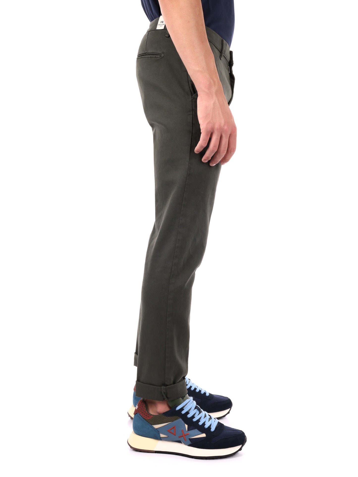 PANTALONE BIRILLO FB DA UOMO VERDE MILITARE