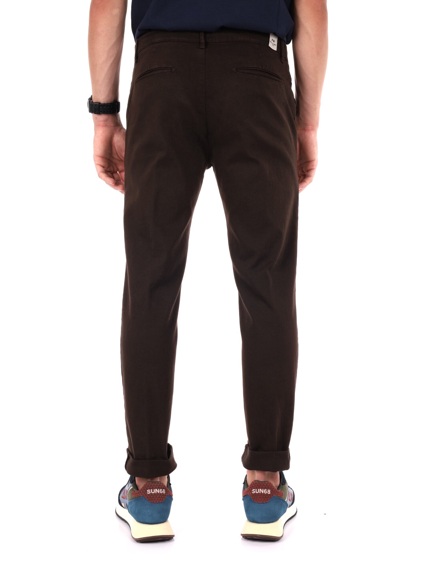 PANTALONE BIRILLO FB DA UOMO MORO