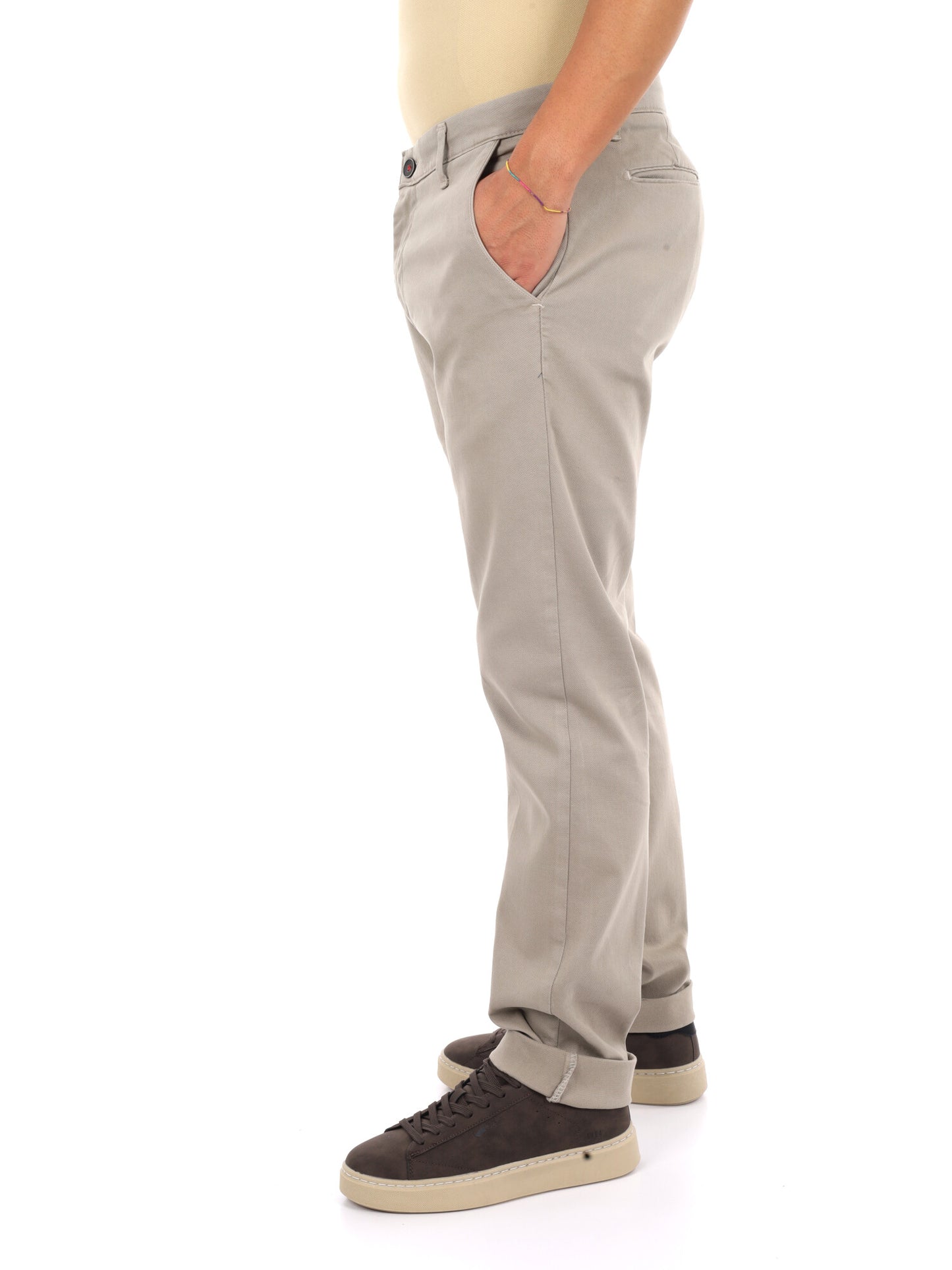 Fb Birillo Spago, pantalone da uomo beige