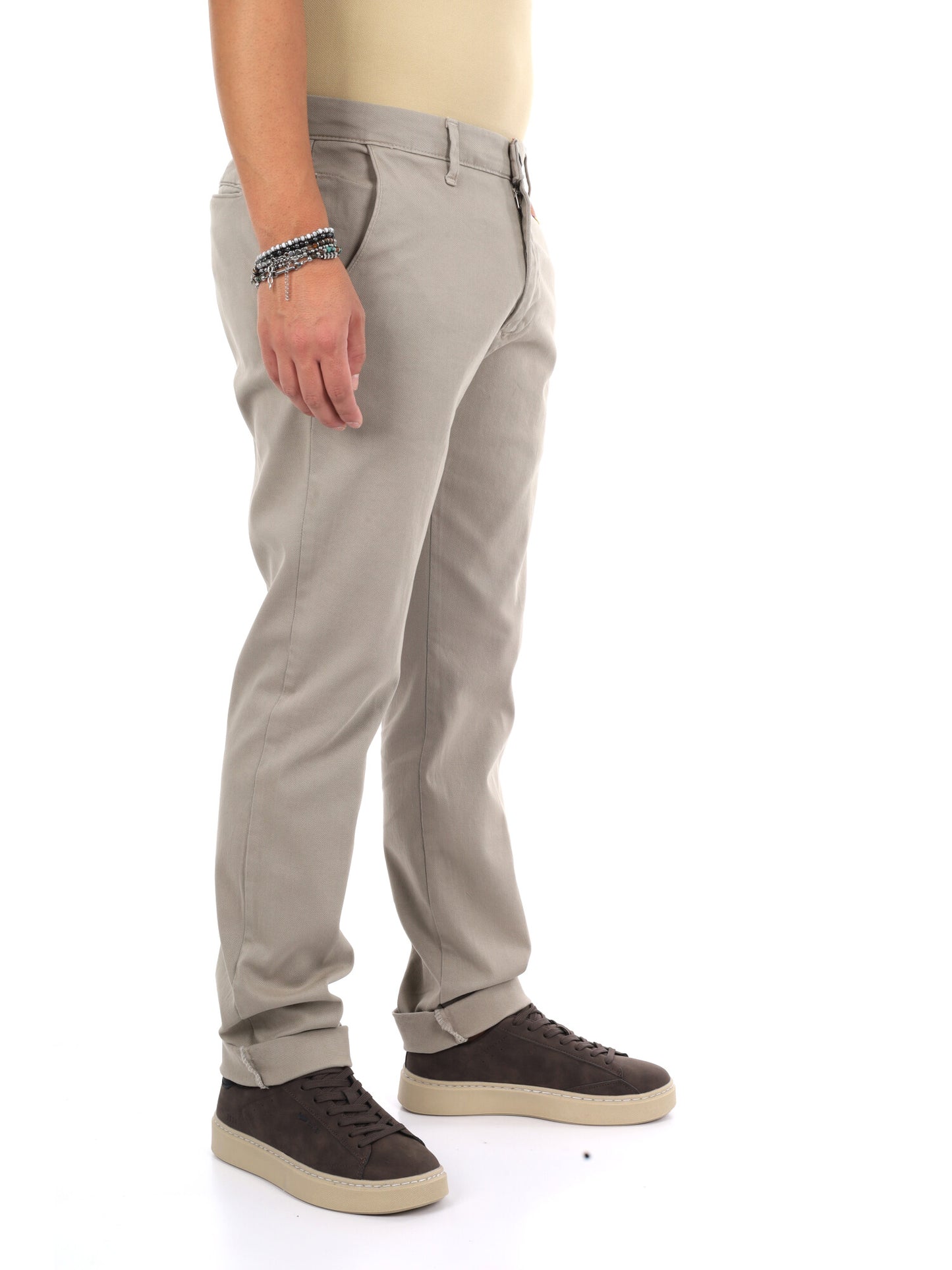Fb Birillo Spago, pantalone da uomo beige