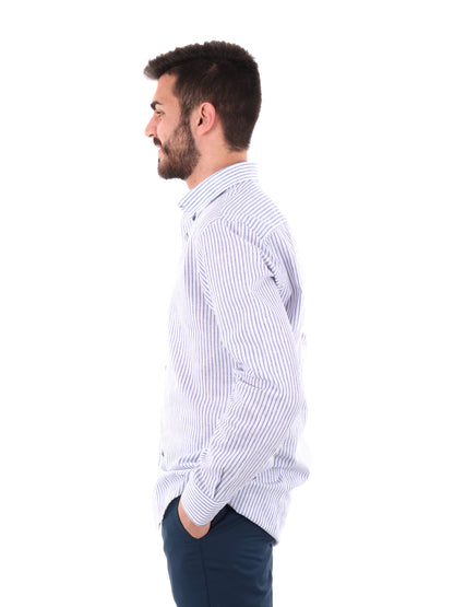 F.B. CAMICIA MISLINO - BIANCO AZZURRO