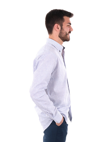 F.B. CAMICIA MISLINO - BIANCO AZZURRO
