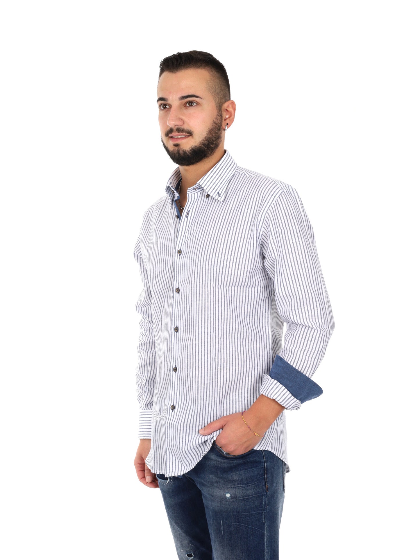 Camicia uomo FB Biscardi Mislino multicolore