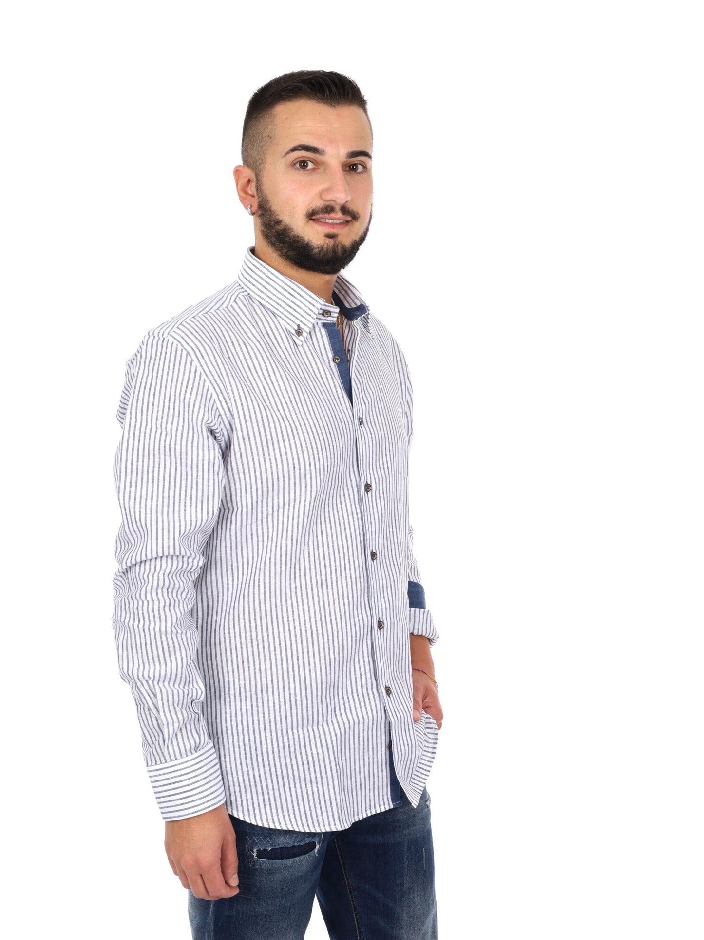 Camicia uomo FB Biscardi Mislino multicolore