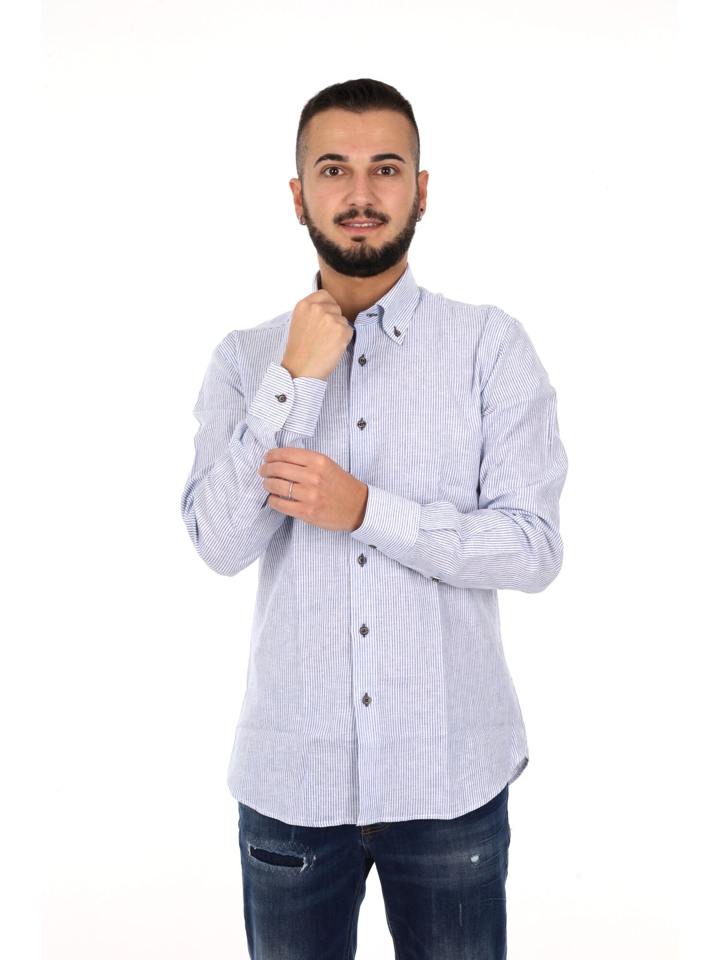 Camicia uomo FB Biscardi 537BD multicolore