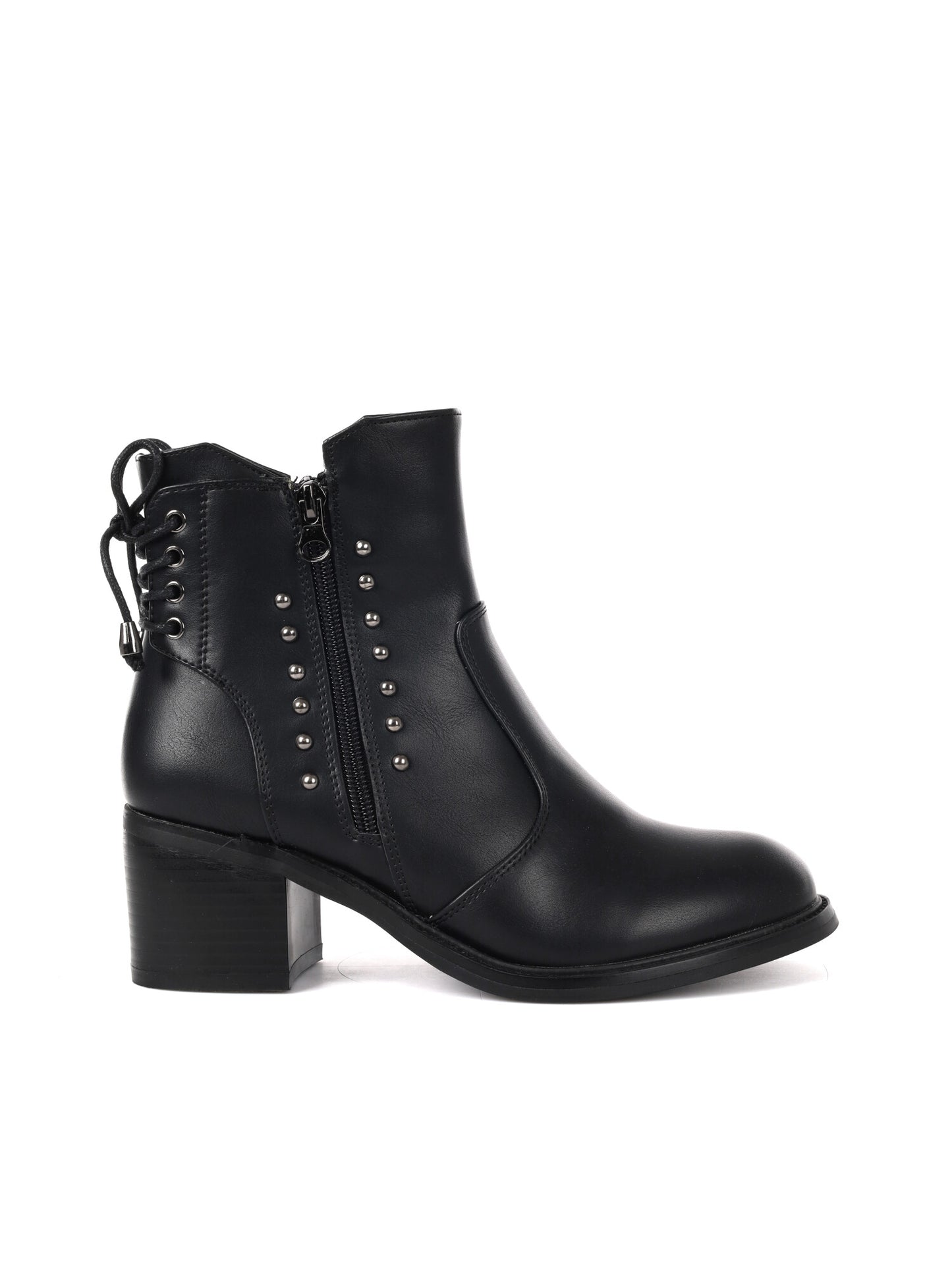 STIVALETTO STRINGATO CLYO' DA DONNA NERO