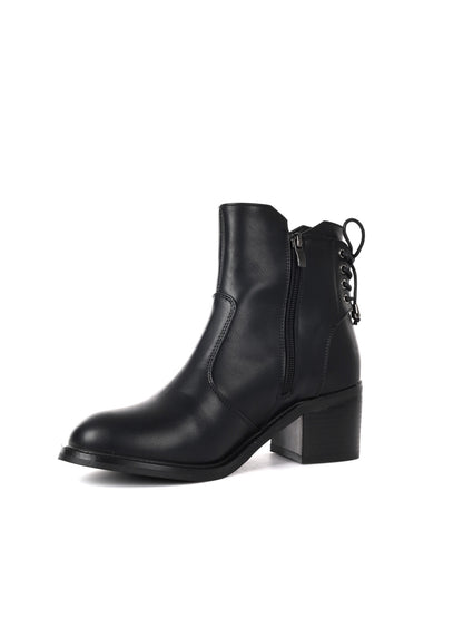 STIVALETTO STRINGATO CLYO' DA DONNA NERO