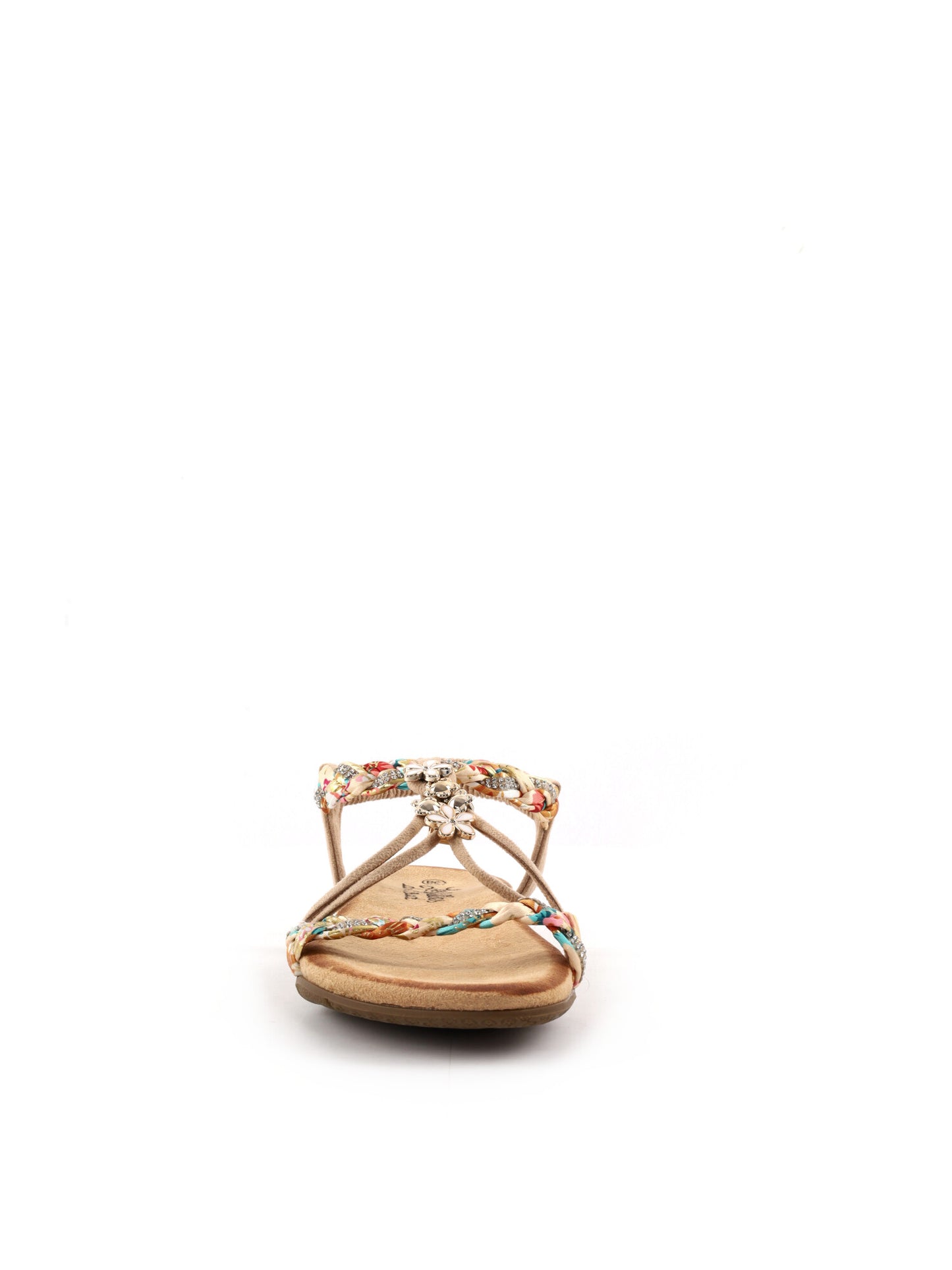 Sandali Les Filles du Sud beige per donna, eleganza estiva