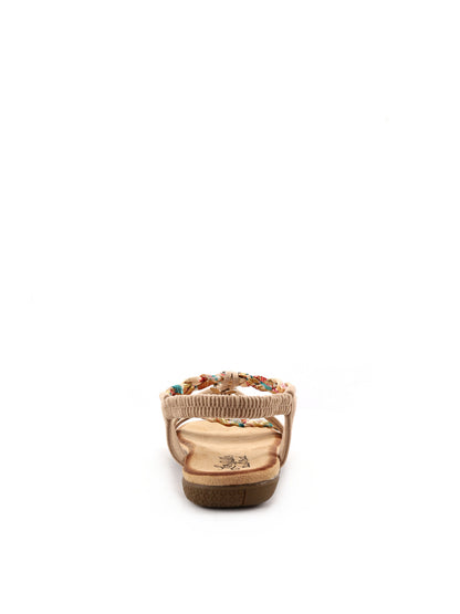 Sandali Les Filles du Sud beige per donna, eleganza estiva