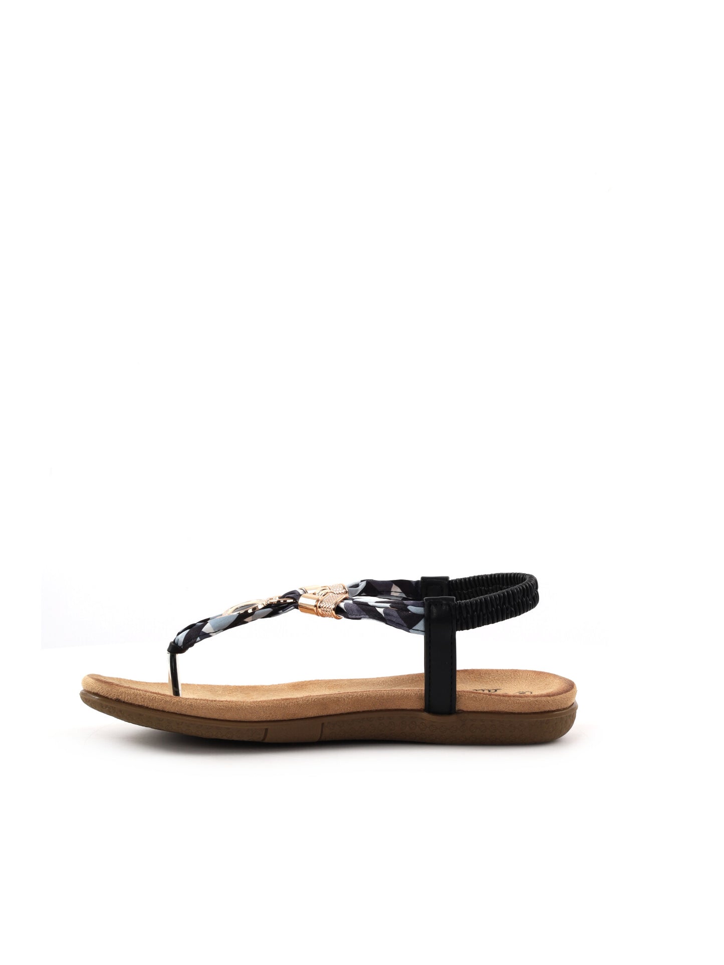 Sandali Les Filles du Sud neri da Donna, eleganza mediterranea