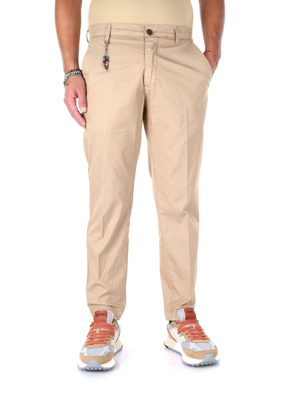 F.b. pantalone parac da uomo biscotto