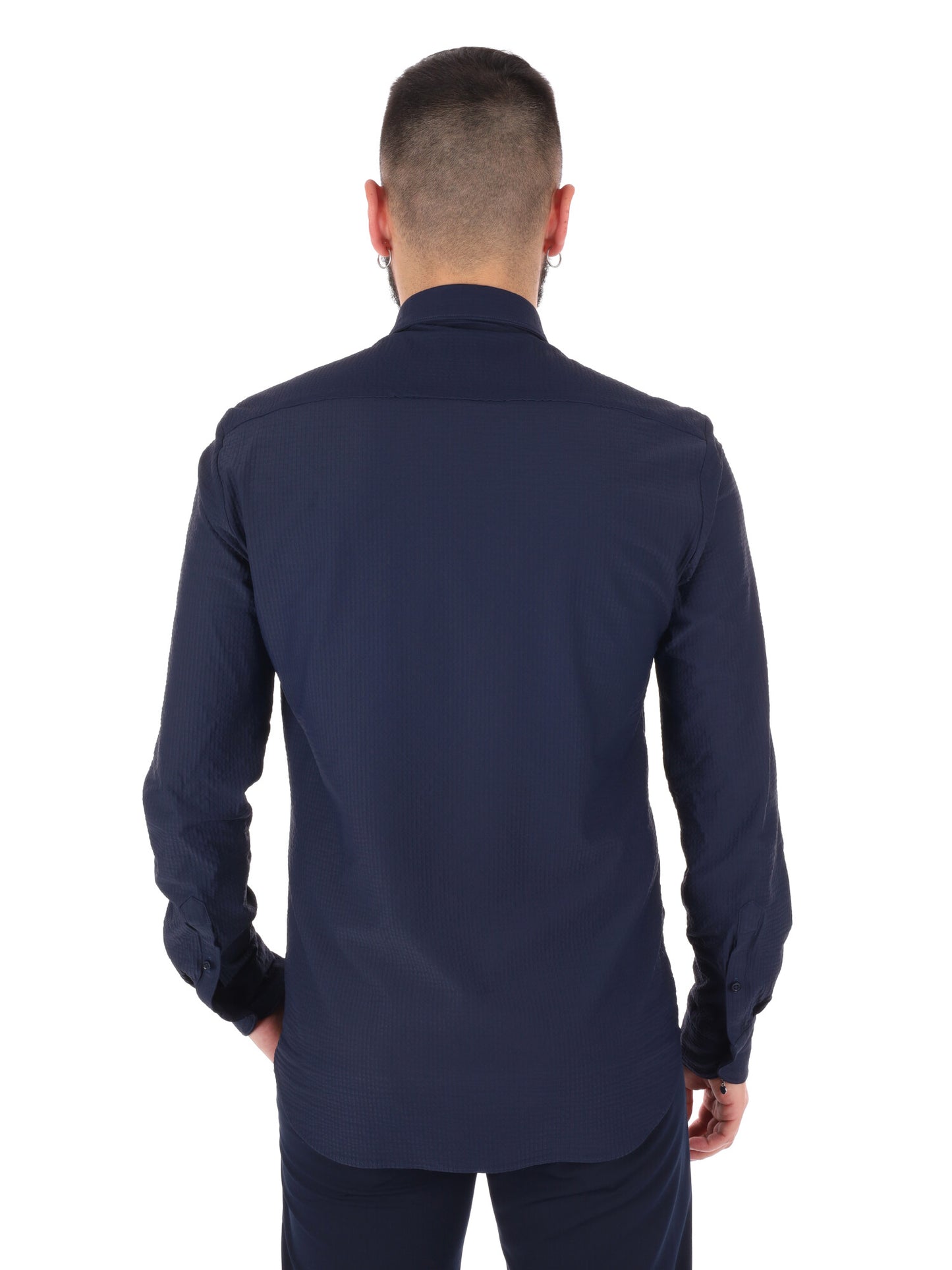 Camicia Breeze Blu da uomo in elegante blu per cerimonie