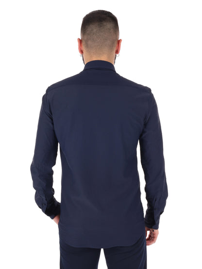 Camicia Breeze Blu da uomo in elegante blu per cerimonie