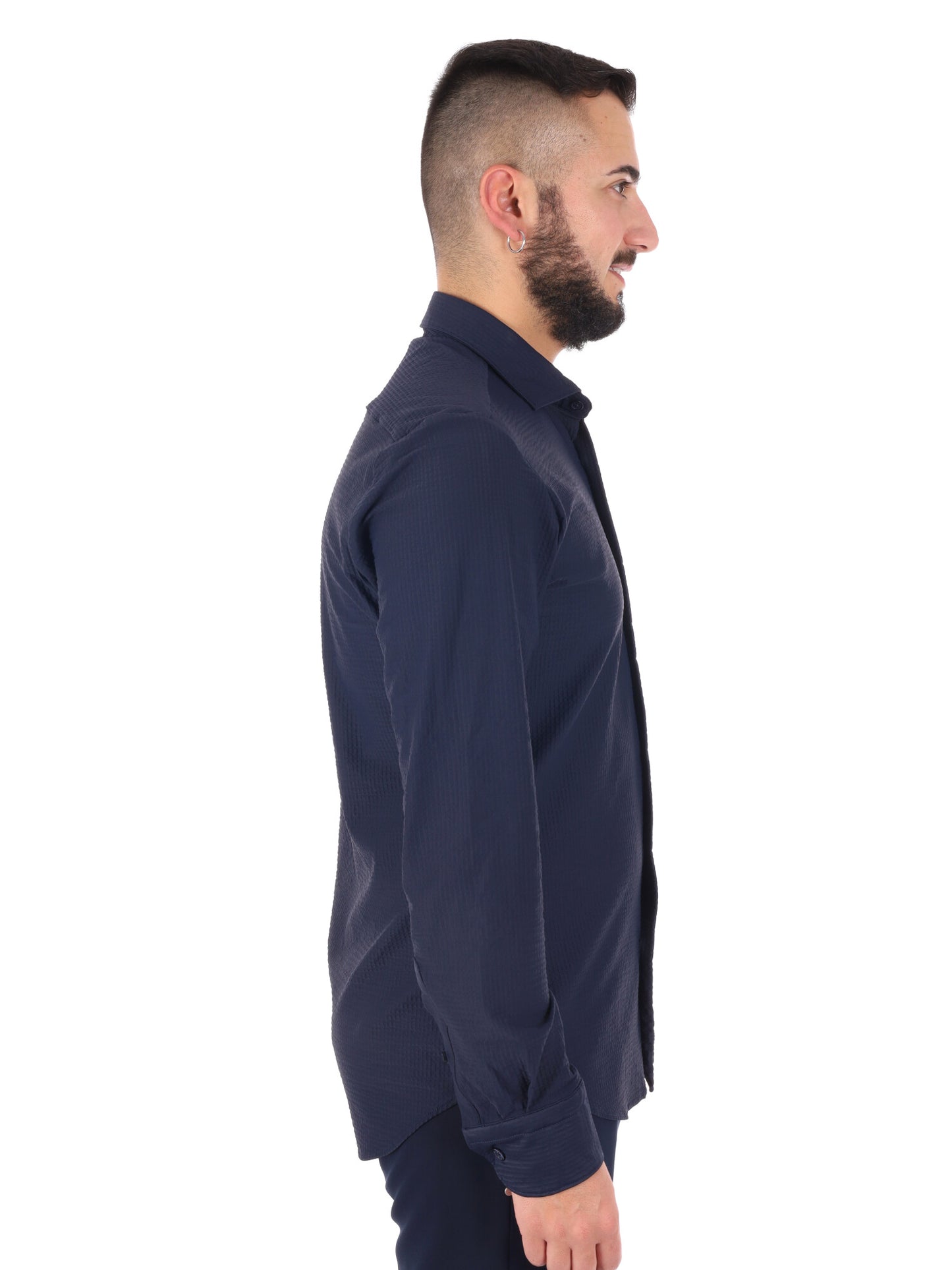 Camicia Breeze Blu da uomo in elegante blu per cerimonie