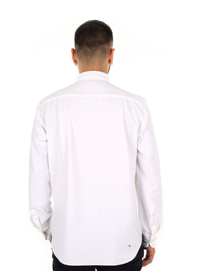 Fb Breeze W001, camicia da uomo bianca