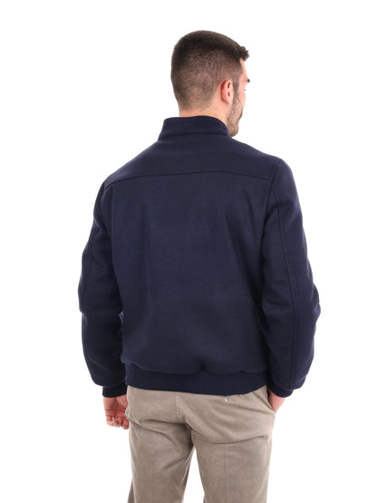 GIUBBINO IN PANNO FB DA UOMO BLU