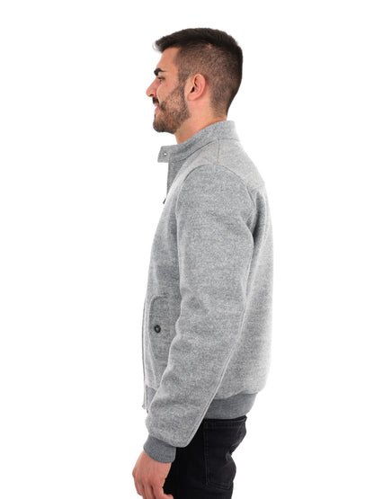 GIUBBINO IN PANNO FB DA UOMO GRIGIO
