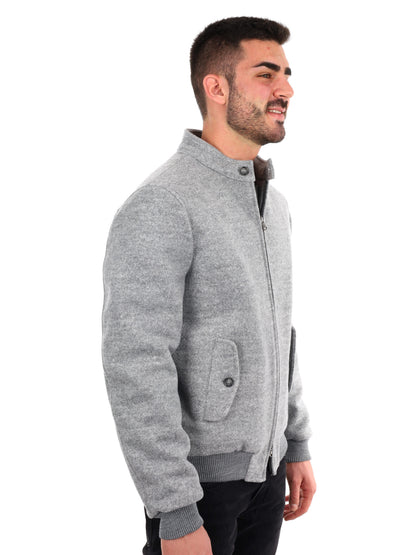 GIUBBINO IN PANNO FB DA UOMO GRIGIO