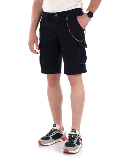 BERMUDA CARGO FB UOMO BLU