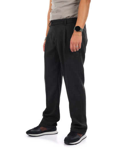 Fb Bubbone N008, pantalone da uomo nero