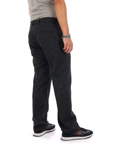Fb Bubbone N008, pantalone da uomo nero