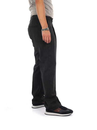 Fb Bubbone N008, pantalone da uomo nero