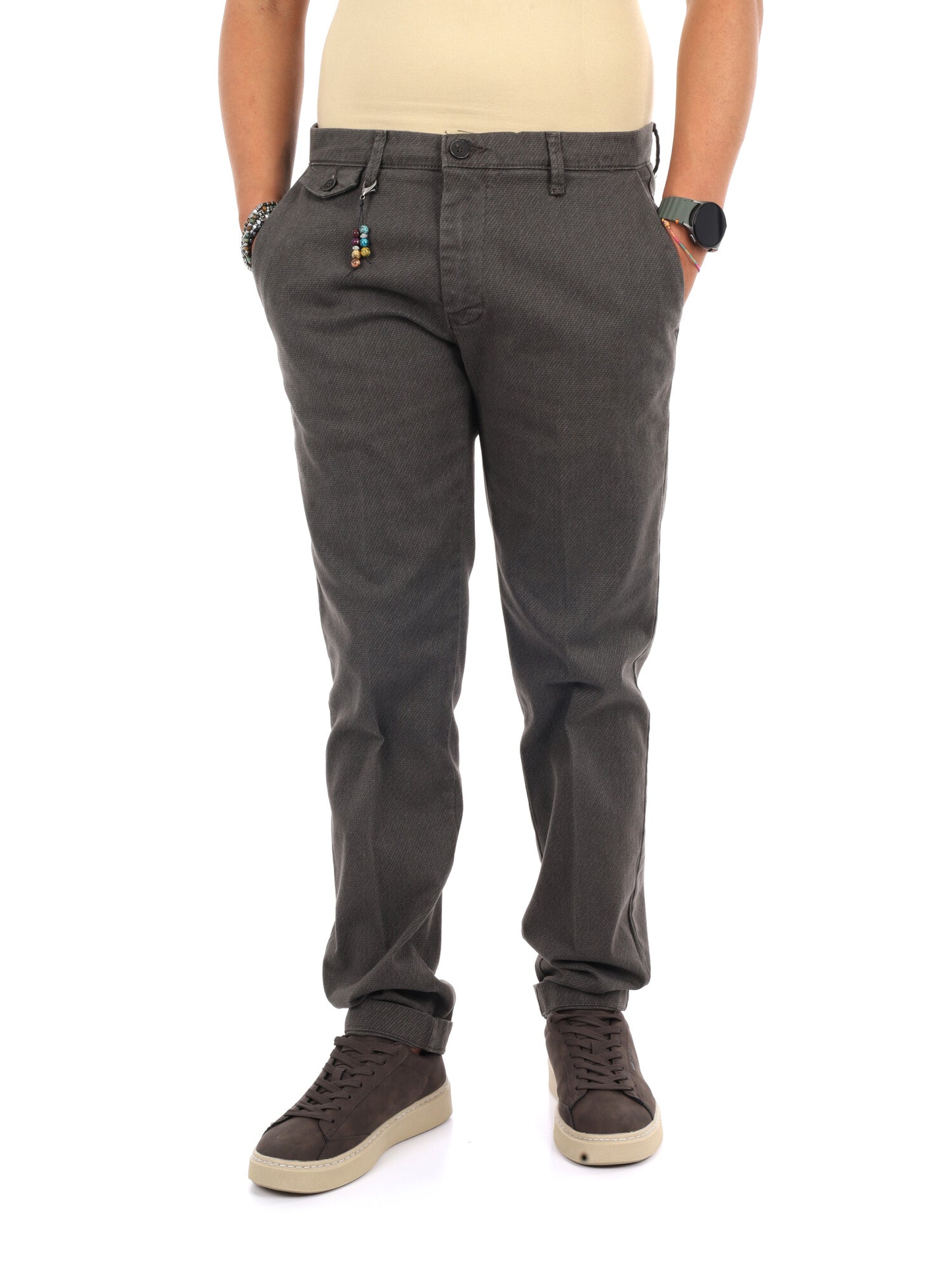 Fb Burlotto Fango, pantalone da uomo fango