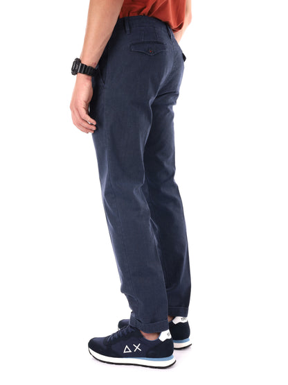 PANTALONE BURLOTTO FB DA UOMO INDACO