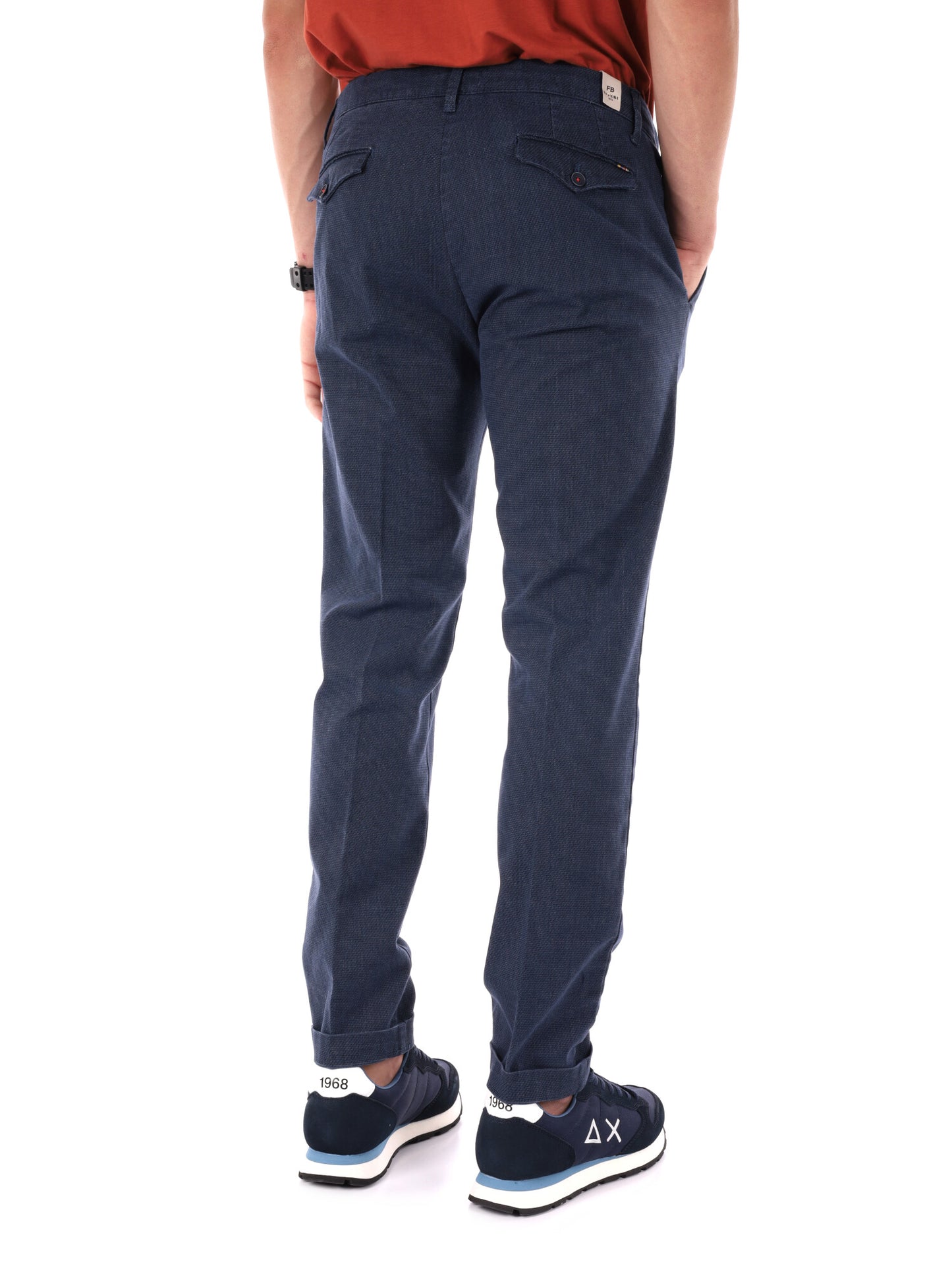 PANTALONE BURLOTTO FB DA UOMO INDACO