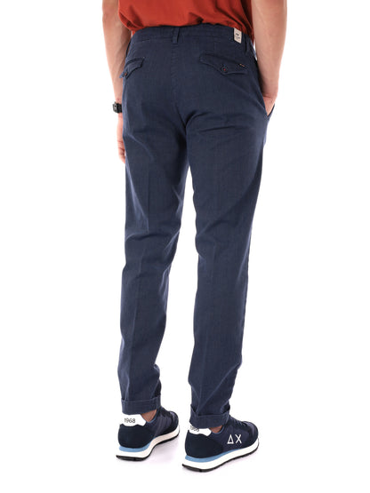 PANTALONE BURLOTTO FB DA UOMO INDACO