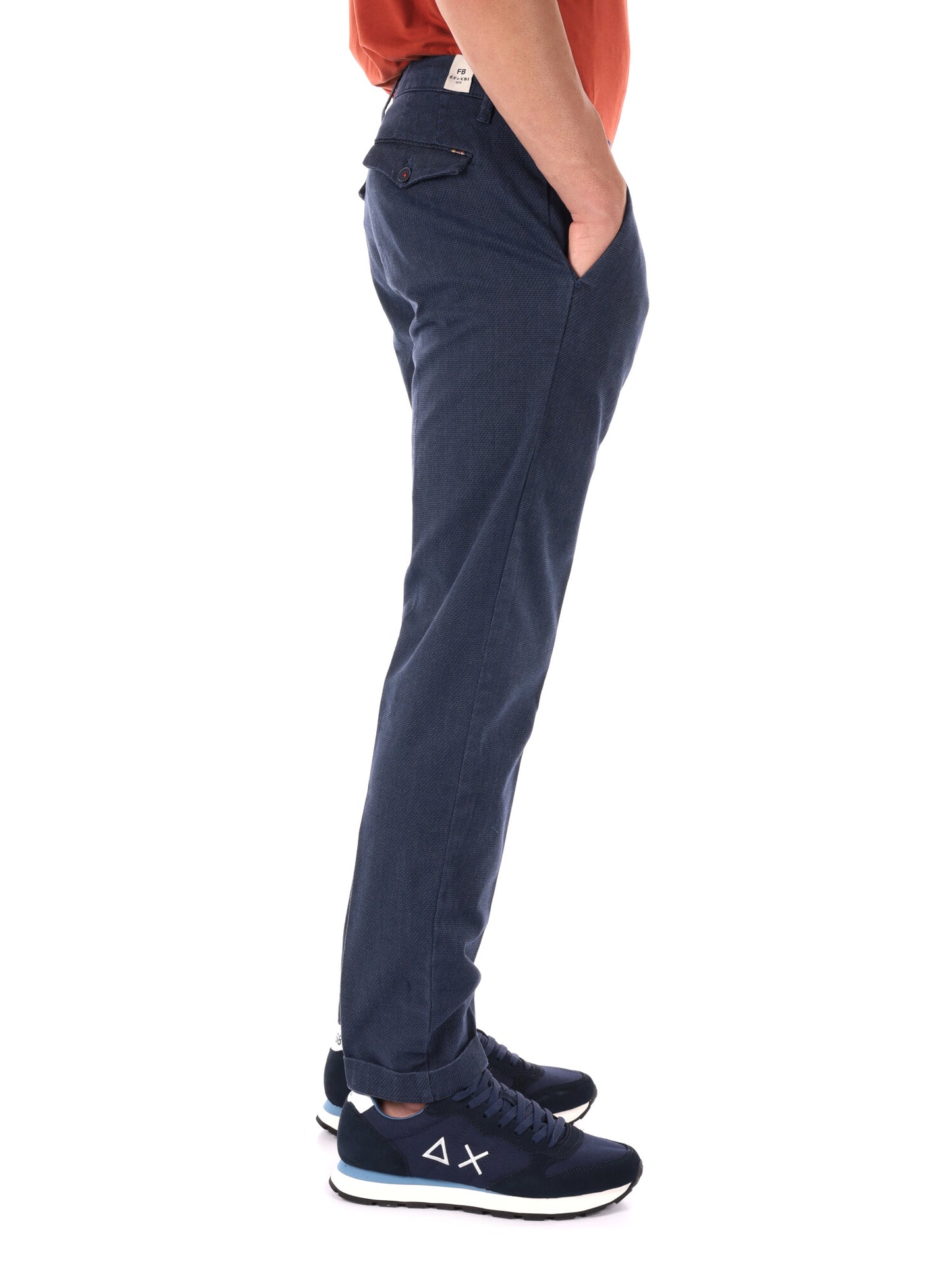 PANTALONE BURLOTTO FB DA UOMO INDACO