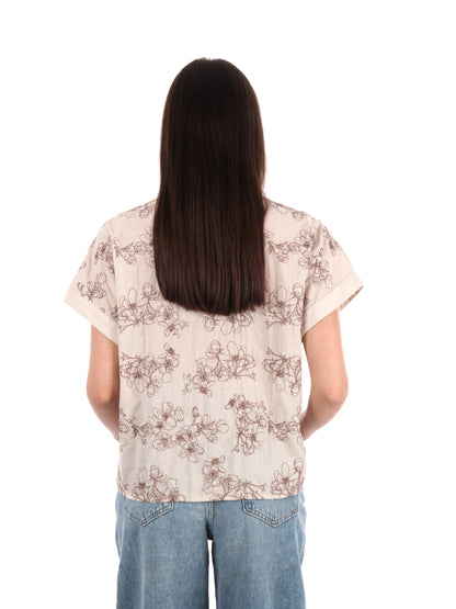 YES ZEE CAMICIA MUSS - BEIGE