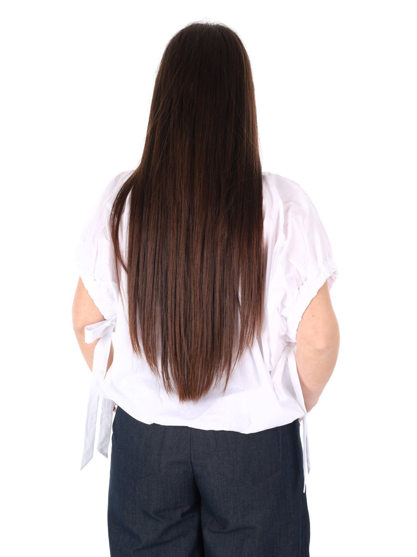 Yes Zee camicia donna bianca dalla linea versatile e moderna