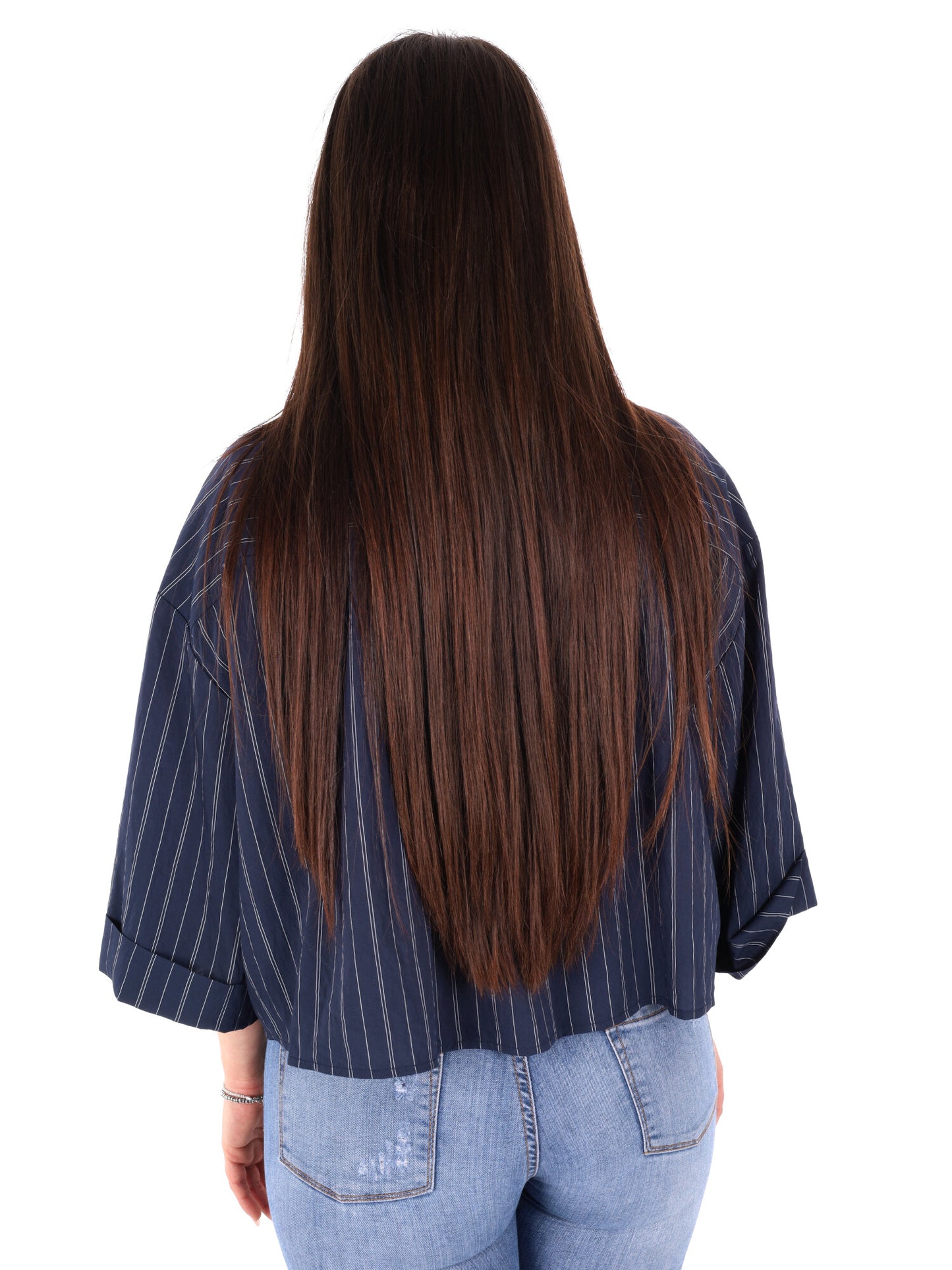 Camicia Yes-Zee donna blu per primavera estate