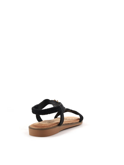Sandali da donna Les Filles du Sud neri, eleganza e comfort