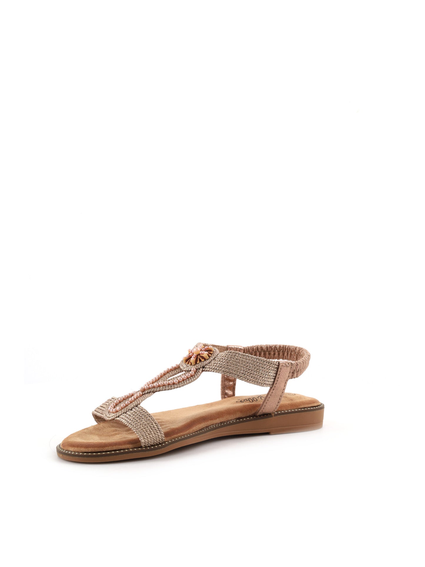 Sandali oro da donna Les Filles Du Sud, stile elegante e raffinato