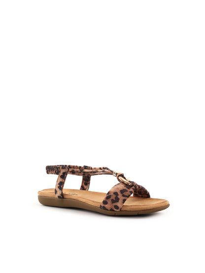 Sandali Les Filles du Sud donna in fantasia animalier
