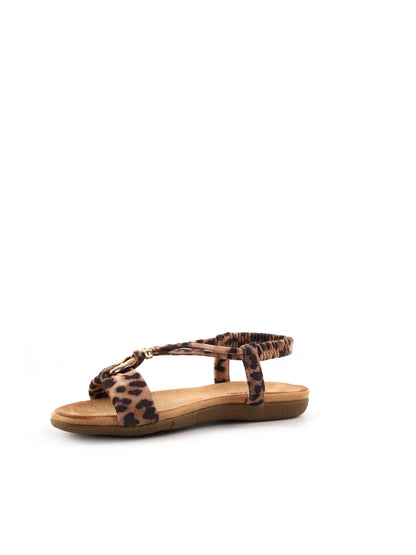 Sandali Les Filles du Sud donna in fantasia animalier