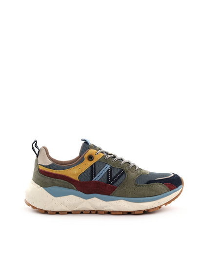 Cotton Belt, sneakers uomo multicolore dallo stile urbano e confortevole