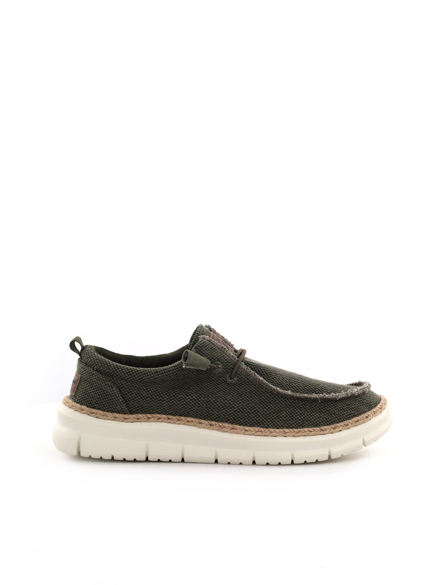 Slip on Cotton Belt da uomo in verde, ultraleggera e comoda