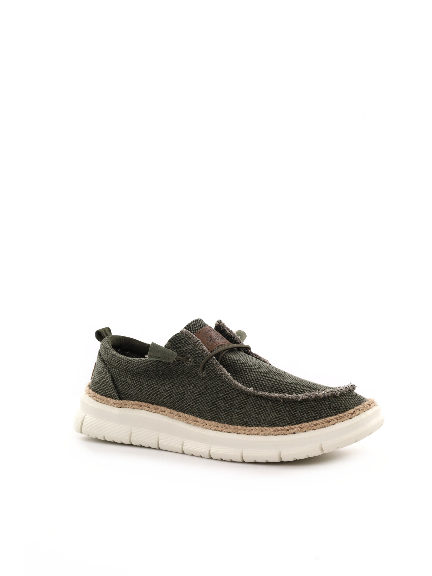 Slip on Cotton Belt da uomo in verde, ultraleggera e comoda