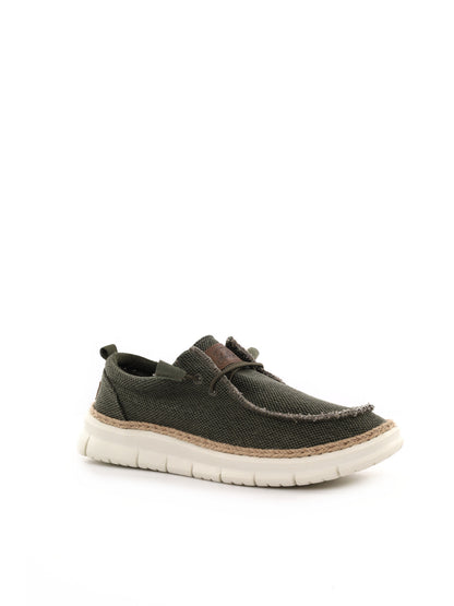 Slip on Cotton Belt da uomo in verde, ultraleggera e comoda