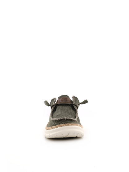 Slip on Cotton Belt da uomo in verde, ultraleggera e comoda