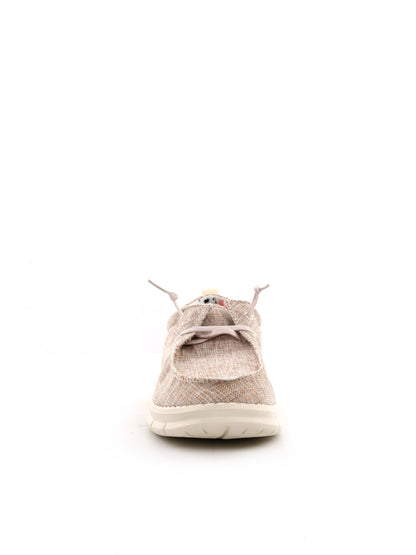 Sportcommerce Cotton Belt, slip on beige donna
