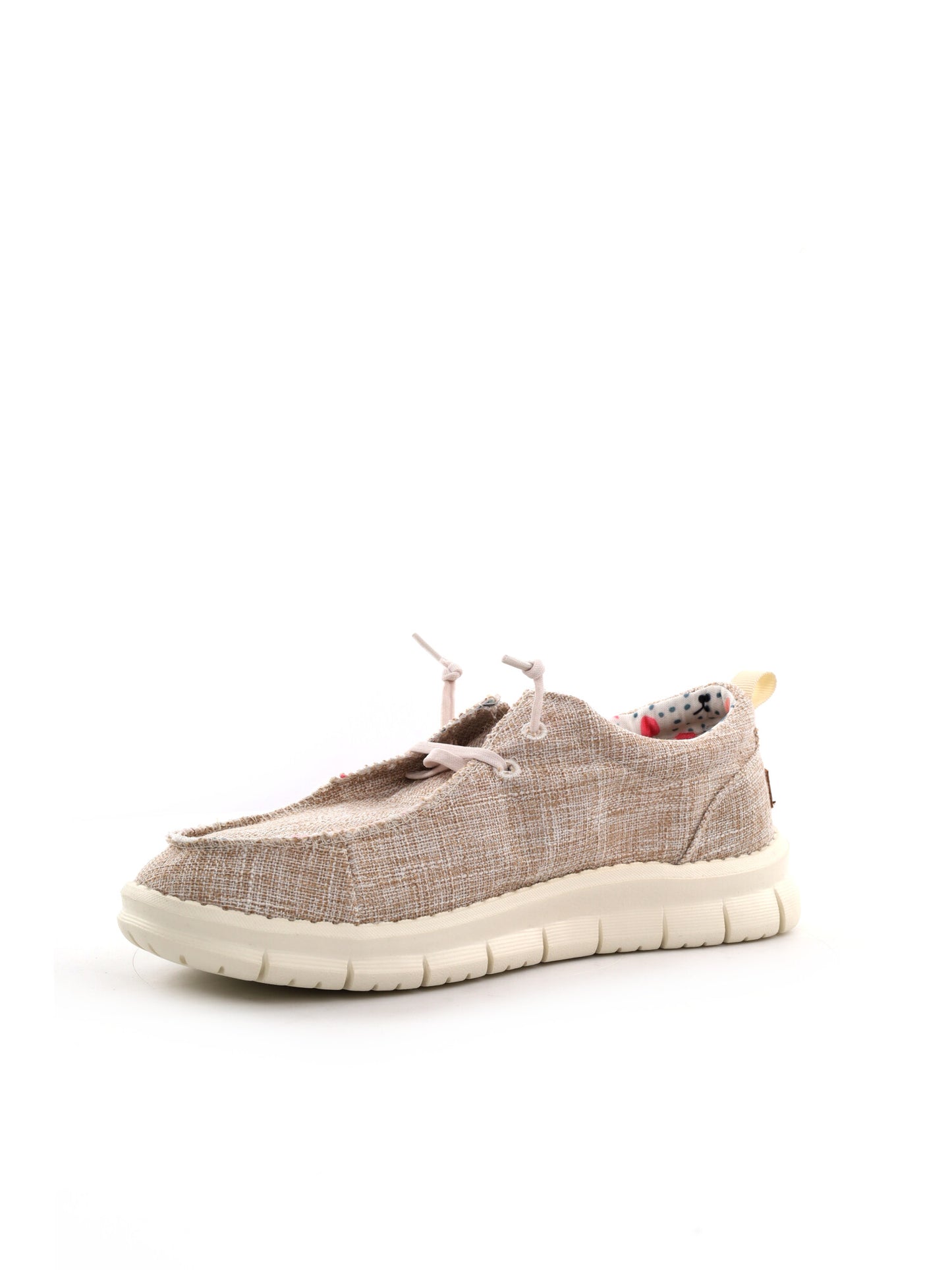Sportcommerce Cotton Belt, slip on beige donna