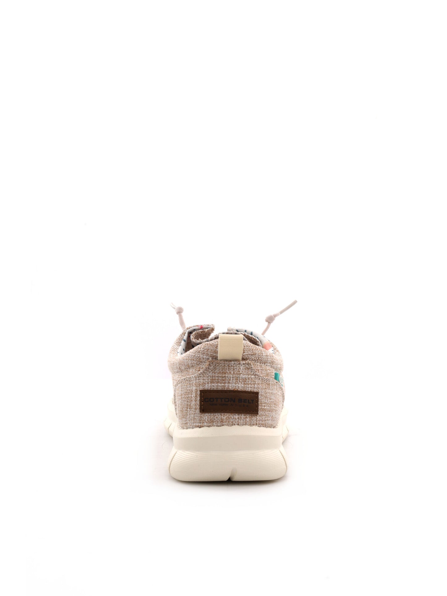 Sportcommerce Cotton Belt, slip on beige donna