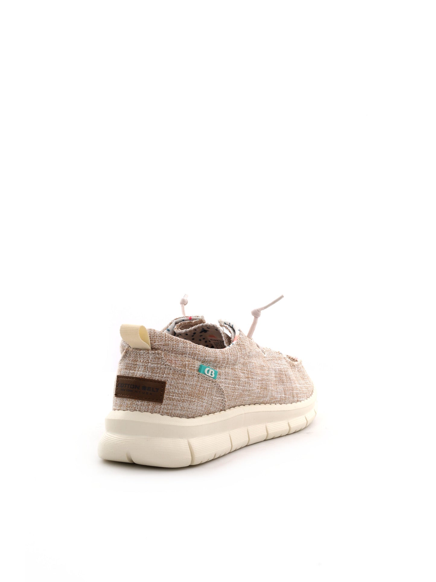 Sportcommerce Cotton Belt, slip on beige donna